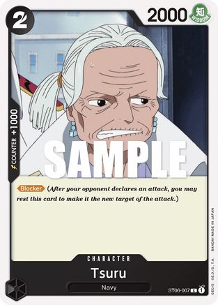 Tsuru (ST06-007) [Starter Deck 6: Absolute Justice] - Deck Out Gaming