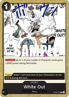 White Out (ST06-016) [Starter Deck 6: Absolute Justice] - Deck Out Gaming