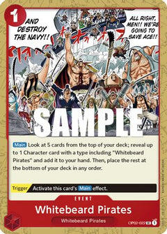 Whitebeard Pirates (OP02-022) [Paramount War] - Deck Out Gaming