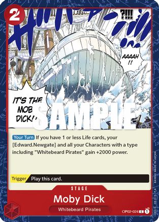 Moby Dick (OP02-024) [Paramount War] - Deck Out Gaming
