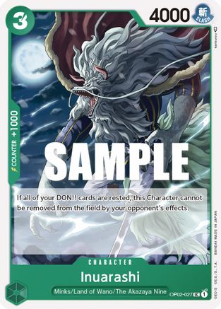 Inuarashi (OP02-027) [Paramount War] - Deck Out Gaming