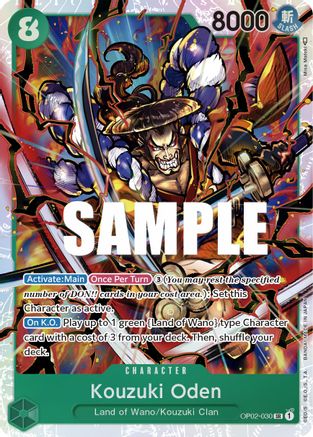 Kouzuki Oden (OP02-030) [Paramount War] Foil - Deck Out Gaming