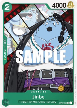 Jinbe (OP02-033) [Paramount War] - Deck Out Gaming