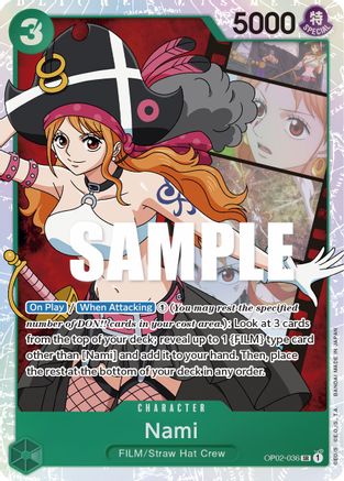 Nami (OP02-036) [Paramount War] Foil - Deck Out Gaming