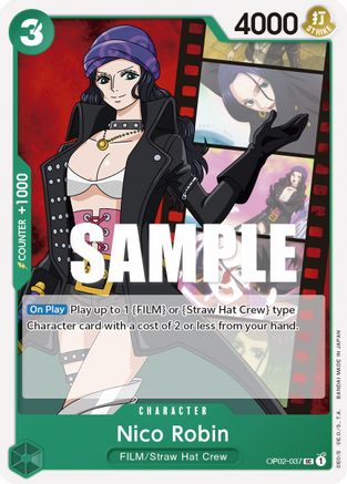 Nico Robin (OP02-037) [Paramount War] - Deck Out Gaming