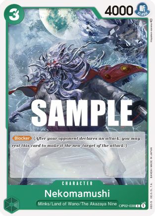 Nekomamushi (OP02-038) [Paramount War] - Deck Out Gaming