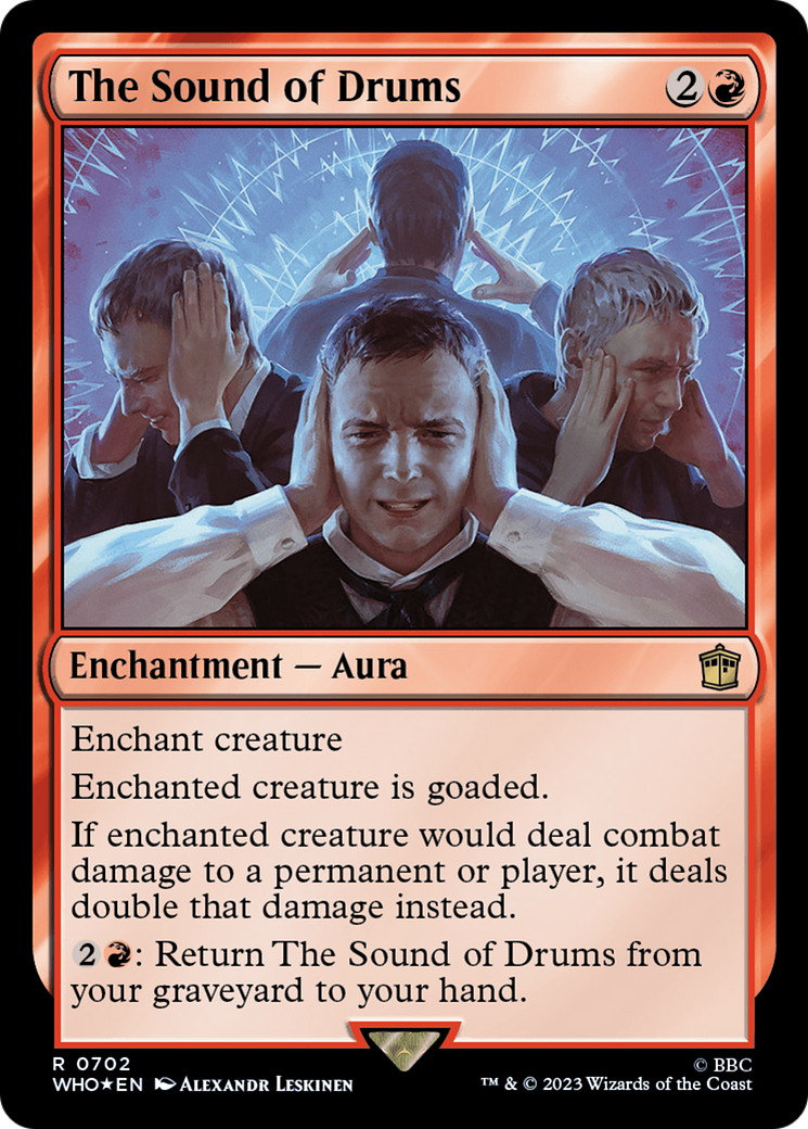 The Sound of Drums (Surge Foil) (702) [Doctor Who] foil - Deck Out Gaming