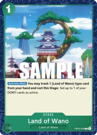 Land of Wano (OP02-048) [Paramount War] - Deck Out Gaming