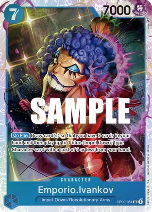 Emporio.Ivankov (051) (OP02-051) [Paramount War] Foil - Deck Out Gaming