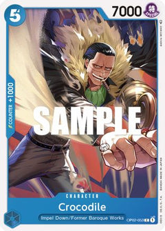 Crocodile (OP02-053) [Paramount War] - Deck Out Gaming