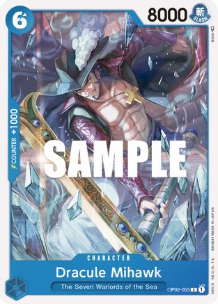 Dracule Mihawk (OP02-055) [Paramount War] - Deck Out Gaming