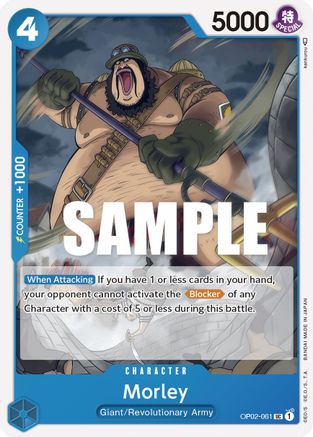 Morley (OP02-061) [Paramount War] - Deck Out Gaming