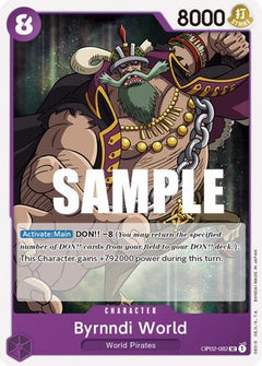 Byrnndi World (OP02-082) [Paramount War] - Deck Out Gaming