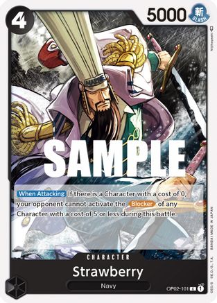 Strawberry (OP02-101) [Paramount War] - Deck Out Gaming