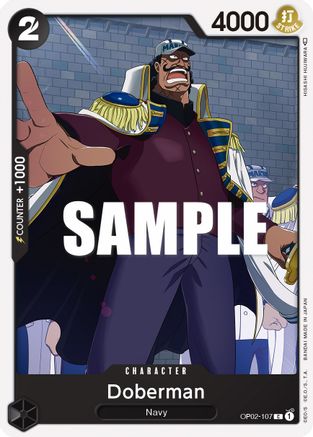 Doberman (OP02-107) [Paramount War] - Deck Out Gaming