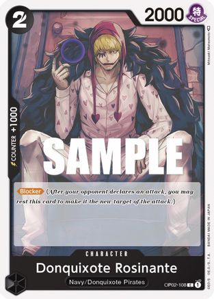 Donquixote Rosinante (OP02-108) [Paramount War] - Deck Out Gaming