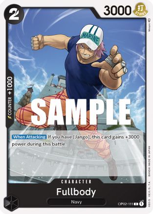 Fullbody (OP02-111) [Paramount War] - Deck Out Gaming