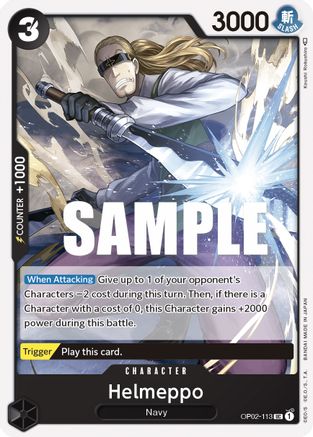 Helmeppo (OP02-113) [Paramount War] - Deck Out Gaming