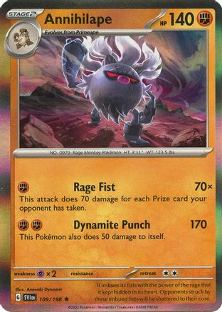 Annihilape (109) [SV01: Scarlet & Violet Base Set] Holofoil - Deck Out Gaming
