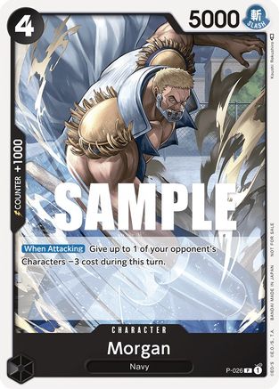 Morgan (Pirates Party Vol. 2) (P-026) [One Piece Promotion Cards] - Deck Out Gaming