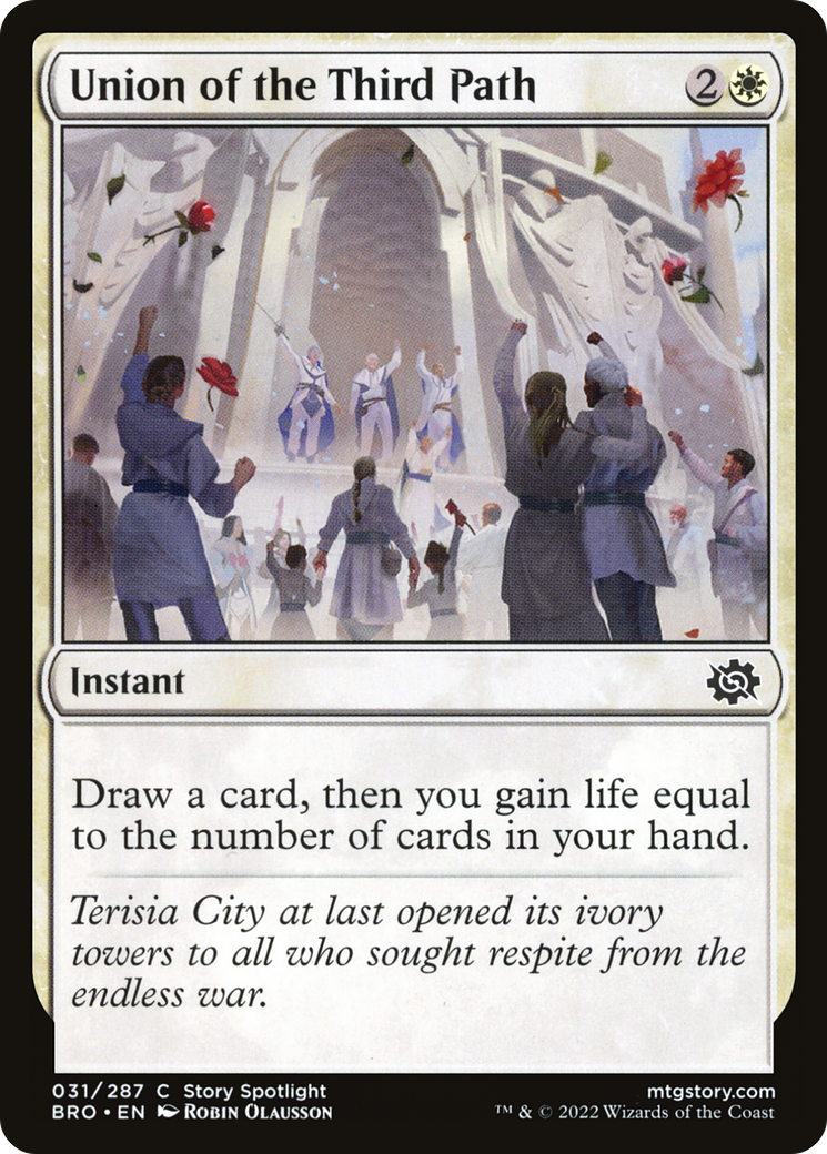 Union of the Third Path (31) [The Brothers' War] foil - Deck Out Gaming