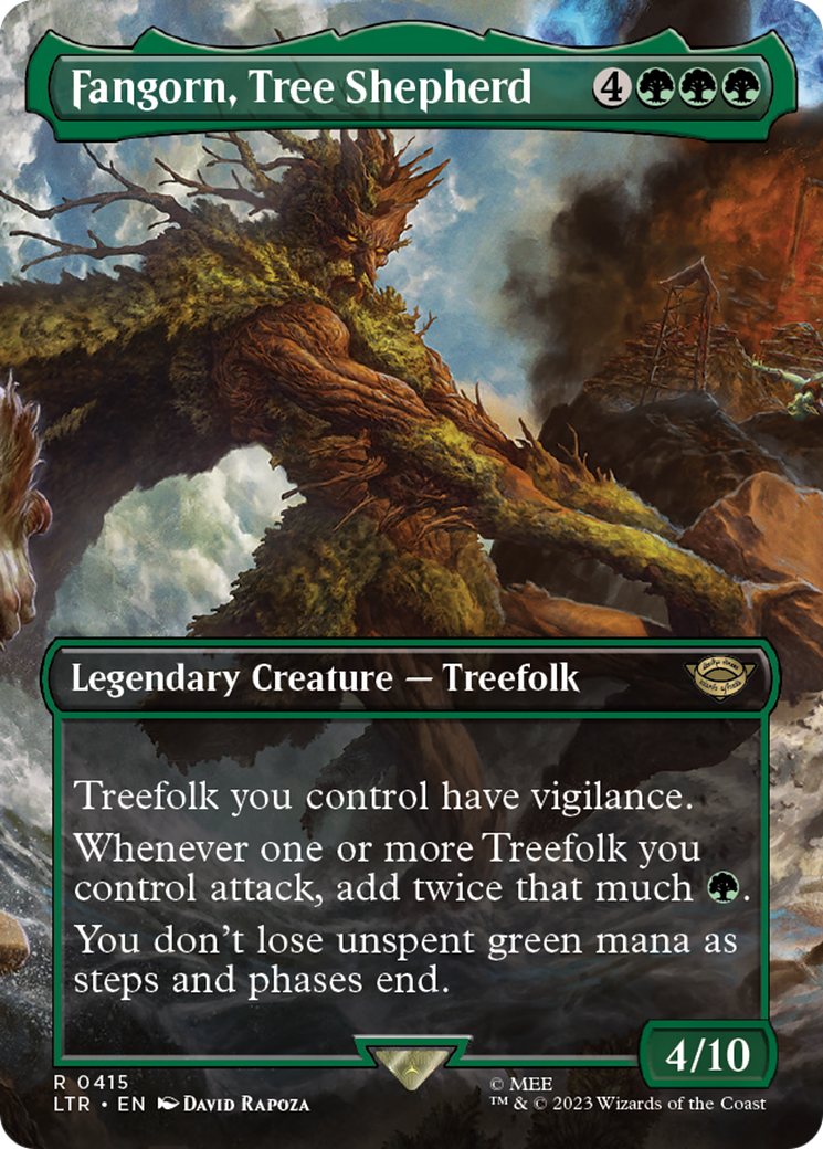 Fangorn, Tree Shepherd (Borderless) (415) [The Lord of the Rings: Tales of Middle-earth] - Deck Out Gaming