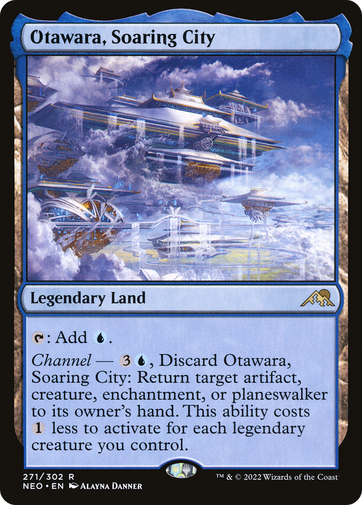 Otawara, Soaring City (271) [Kamigawa: Neon Dynasty] - Deck Out Gaming