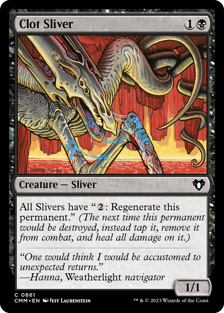 Clot Sliver (861) [Commander Masters] - Deck Out Gaming