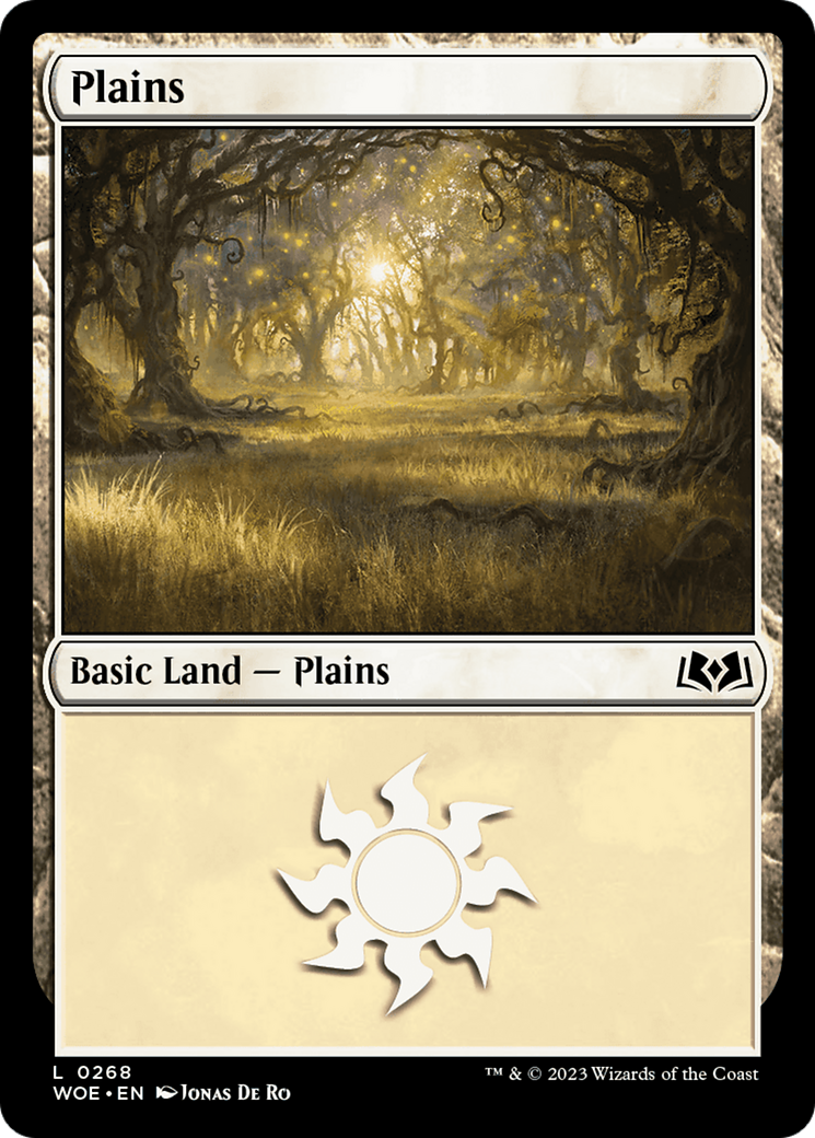 Plains (0268) (268) [Wilds of Eldraine] - Deck Out Gaming