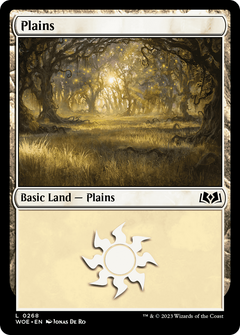 Plains (0268) (268) [Wilds of Eldraine] foil - Deck Out Gaming