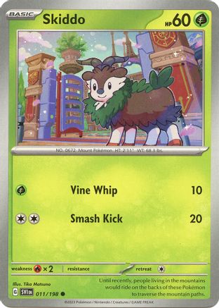Skiddo (11) [SV01: Scarlet & Violet Base Set] - Deck Out Gaming