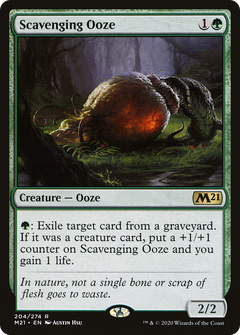 Scavenging Ooze (204) [Core Set 2021] foil - Deck Out Gaming