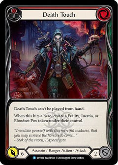 Death Touch (Red) (OUT162) [Outsiders] - Deck Out Gaming