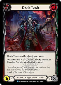 Death Touch (Yellow) (OUT163) [Outsiders] - Deck Out Gaming