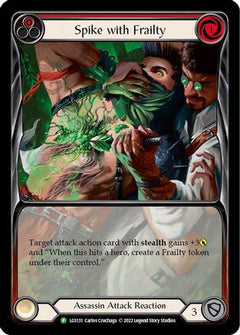Spike with Frailty - LGS131 (LGS131) [Flesh and Blood: Promo Cards] Rainbow Foil - Deck Out Gaming