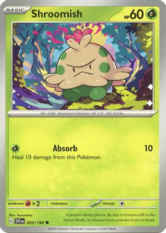 Shroomish (3) [SV01: Scarlet & Violet Base Set] - Deck Out Gaming