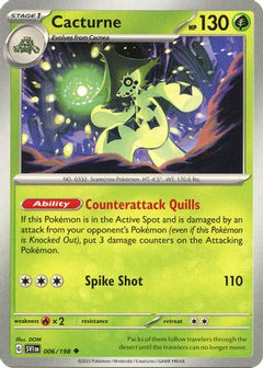 Cacturne - 006/198 (6) [SV01: Scarlet & Violet Base Set] - Deck Out Gaming