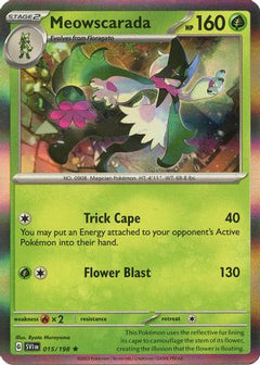 Meowscarada - 015/198 (15) [SV01: Scarlet & Violet Base Set] Holofoil - Deck Out Gaming