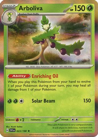 Arboliva (23) [SV01: Scarlet & Violet Base Set] Holofoil - Deck Out Gaming