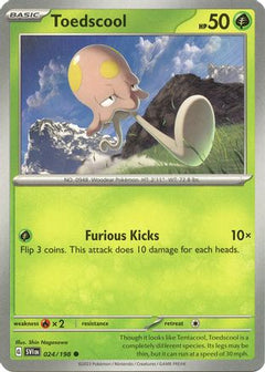 Toedscool - 024/198 (24) [SV01: Scarlet & Violet Base Set] - Deck Out Gaming
