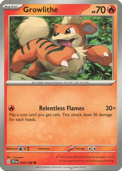 Growlithe - 030/198 (30) [SV01: Scarlet & Violet Base Set] - Deck Out Gaming