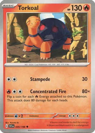 Torkoal (35) [SV01: Scarlet & Violet Base Set] - Deck Out Gaming