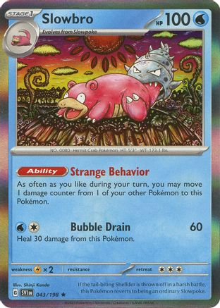 Slowbro (43) [SV01: Scarlet & Violet Base Set] Holofoil - Deck Out Gaming
