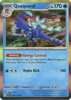 Quaquaval (54) [SV01: Scarlet & Violet Base Set] Reverse Holofoil - Deck Out Gaming