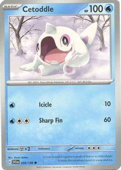 Cetoddle - 059/198 (59) [SV01: Scarlet & Violet Base Set] - Deck Out Gaming