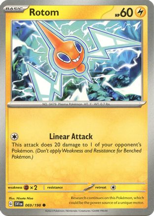 Rotom - 069/198 (69) [SV01: Scarlet & Violet Base Set] - Deck Out Gaming