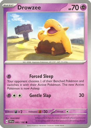 Drowzee - 082/198 (82) [SV01: Scarlet & Violet Base Set] Reverse Holofoil - Deck Out Gaming
