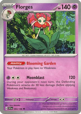 Florges (93) [SV01: Scarlet & Violet Base Set] - Deck Out Gaming