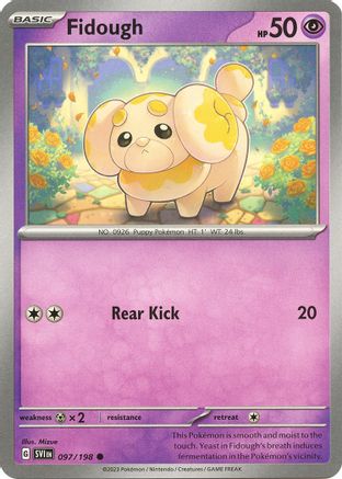 Fidough - 097/198 (97) [SV01: Scarlet & Violet Base Set] - Deck Out Gaming