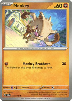 Mankey (107) [SV01: Scarlet & Violet Base Set] - Deck Out Gaming